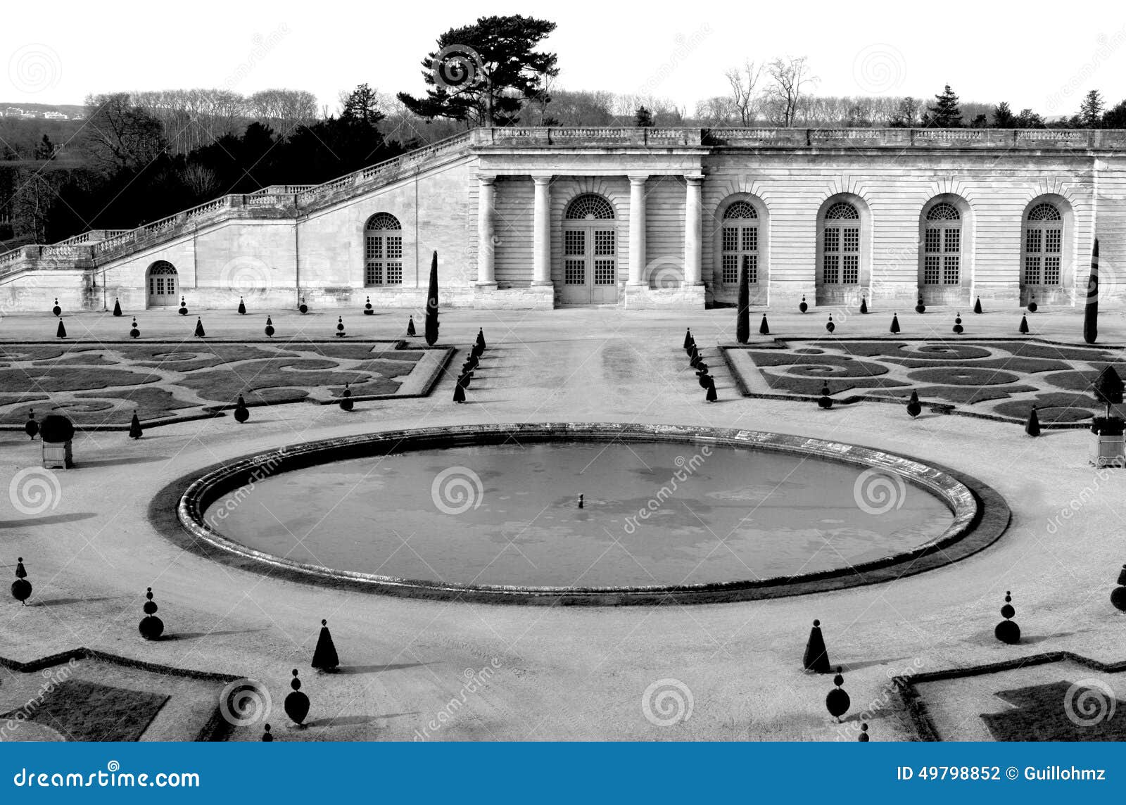 french formal garden